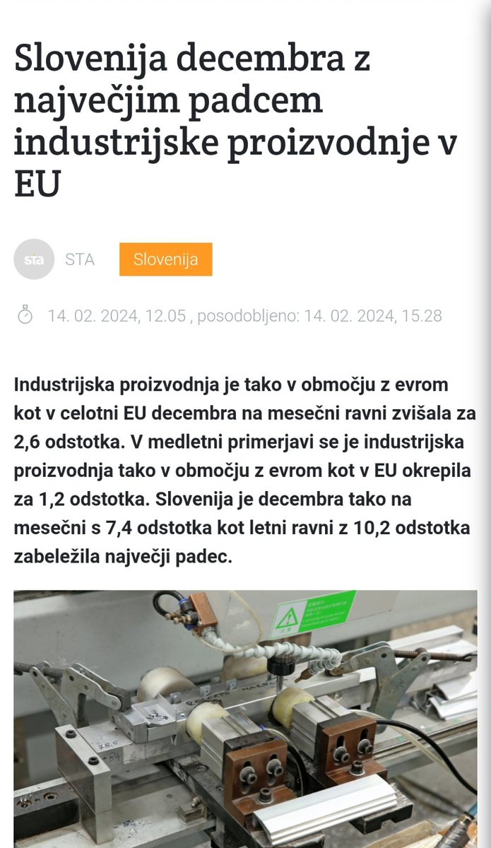 Danilo Grašič (@danilograsic) on Twitter photo <a href="/ForbesSlovenija/">Forbes Slovenija</a> <a href="/n1slovenija/">N1 Slovenija</a> <a href="/AndrejaLoncar/">Andreja Loncar</a> Čas je, da <a href="/MGTS_gov/">Ministrstvo za gospodarstvo, turizem in šport</a> Matjaž Han odstopi.
Ker ne razume gospodarstva.
Oziroma mu je vseeno.
Recesija nas bo zadela še letos.
Huda, najhujša zadnjih 20 let.
In deflacija.
Upam, da se <a href="/vladaRS/">Vlada Republike Slovenije</a> pripravlja na težke razmere v gospodarstvu. <a href="/ForbesSlovenija/">Forbes Slovenija</a> <a href="/n1slovenija/">N1 Slovenija</a> <a href="/AndrejaLoncar/">Andreja Loncar</a> Čas je, da <a href="/MGTS_gov/">Ministrstvo za gospodarstvo, turizem in šport</a> Matjaž Han odstopi.
Ker ne razume gospodarstva.
Oziroma mu je vseeno.
Recesija nas bo zadela še letos.
Huda, najhujša zadnjih 20 let.
In deflacija.
Upam, da se <a href="/vladaRS/">Vlada Republike Slovenije</a> pripravlja na težke razmere v gospodarstvu.