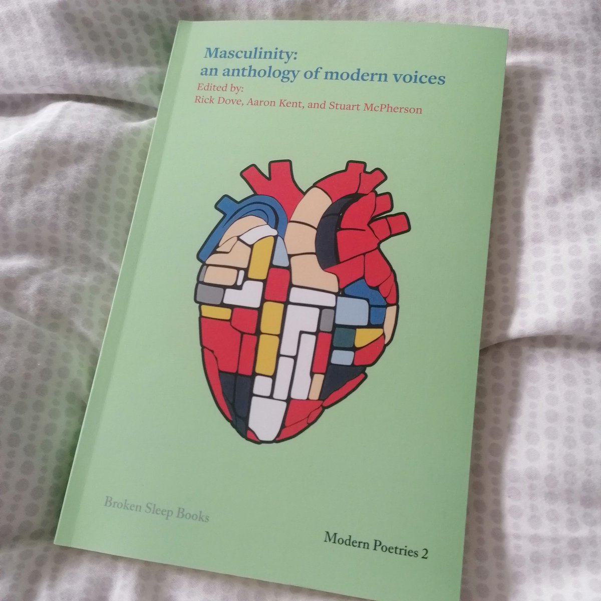 Chuffed to have two poems in this new anthology on masculinity from @brokensleep alongside @GodzillaKent @stu_mcpherson_ @ianduhig @AMcMillanPoet @CalebParkin @SeanWaiKeung @kitingramwrites @mcrucefix buy it here: brokensleepbooks.com/product-page/m…