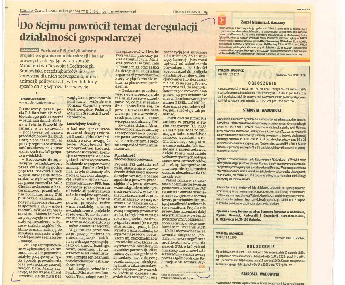FederacjaMSP's tweet photo. Pełen artkuł zamieszczony w Dzienniku Gazeta Prawna. https://t.co/KZe1PB0sVl