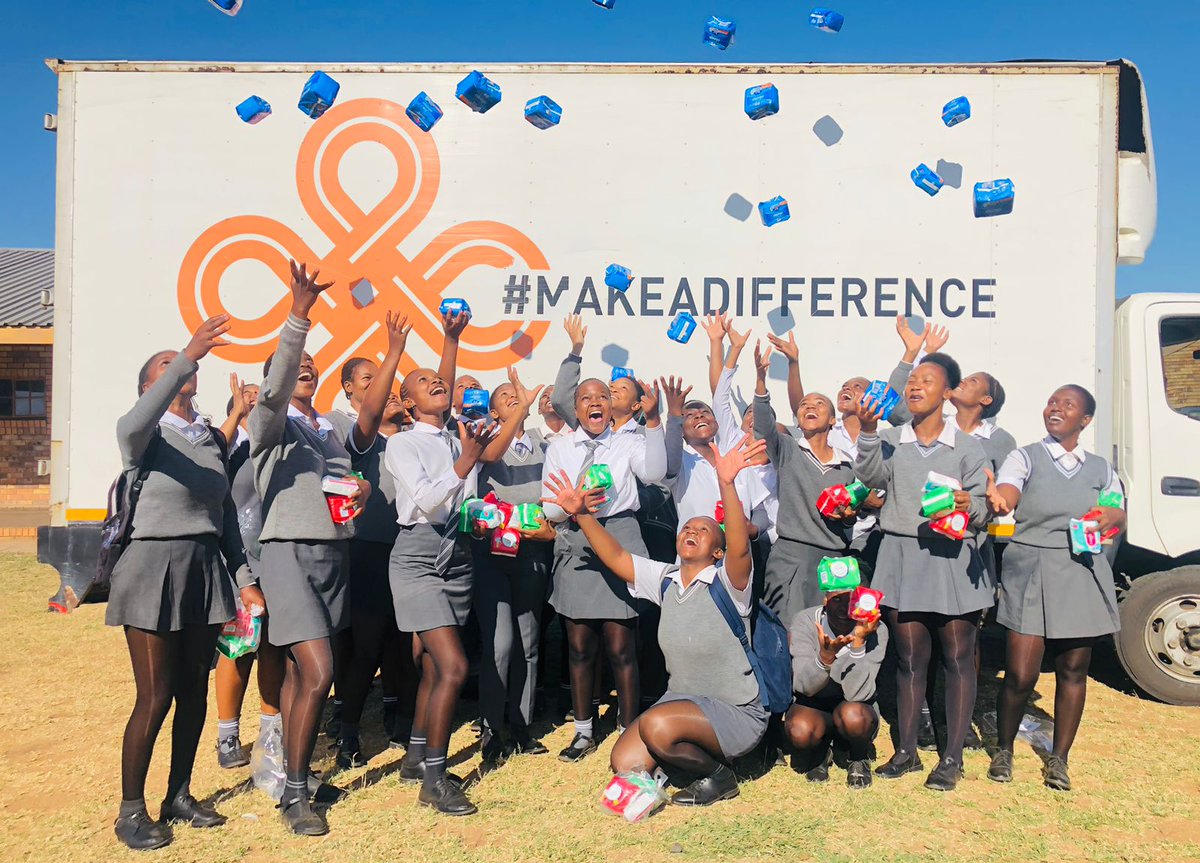 Caring4Girls's tweet photo. Yesterday we empowered 5026 girl children from KwaZulu-Natal and Mpumalanga through #MillionComforts by providing them with 4 months supply of sanitary pads. #KeepingTheGirlChildInSchool @Dischem
See this Instagram post by @caring4girls https://t.co/AREMXzHT5l https://t.co/RalibV1eul