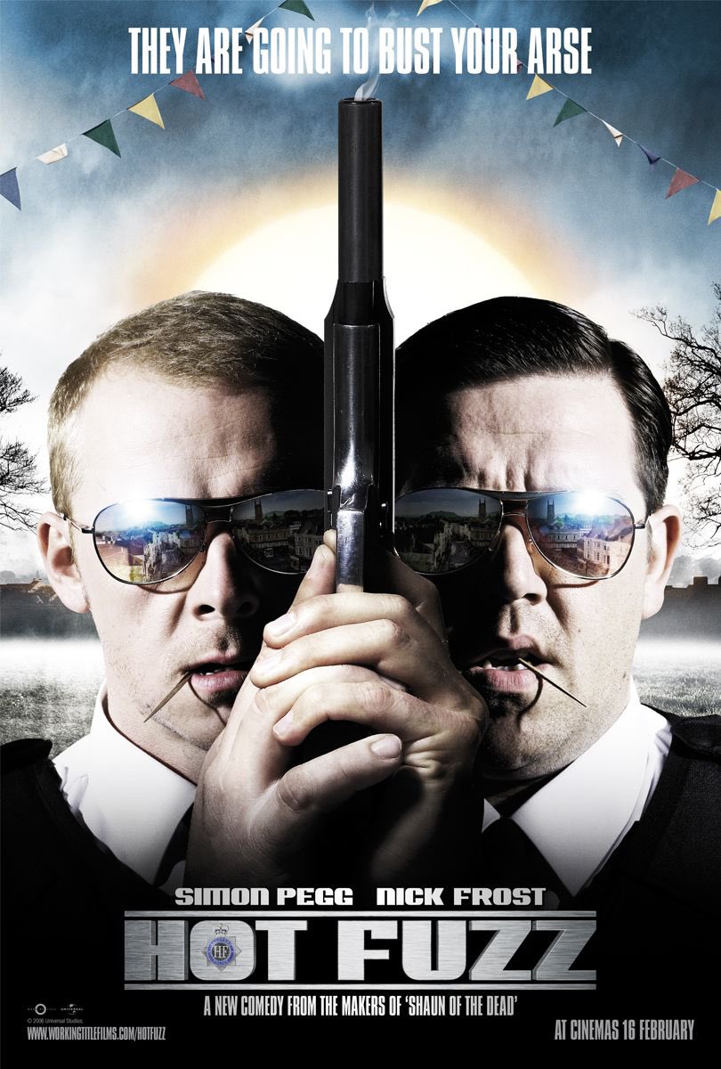 UJStrikesBack's tweet photo. Happy 17th Anniversary to Hot Fuzz! 🥳🎉

#HotFuzz #NickFrost #OliviaColman #PaddyConsidine #RafeSpall #TimothyDalton #BillieWhitelaw #JimBroadbent #MartinFreeman #SteveCoogan #CateBlanchett #PeterJackson #BillNighy #JessHall #MarcusRowland #ChrisDickens #TimBevan #EricFellner https://t.co/LnqvnlMM4v