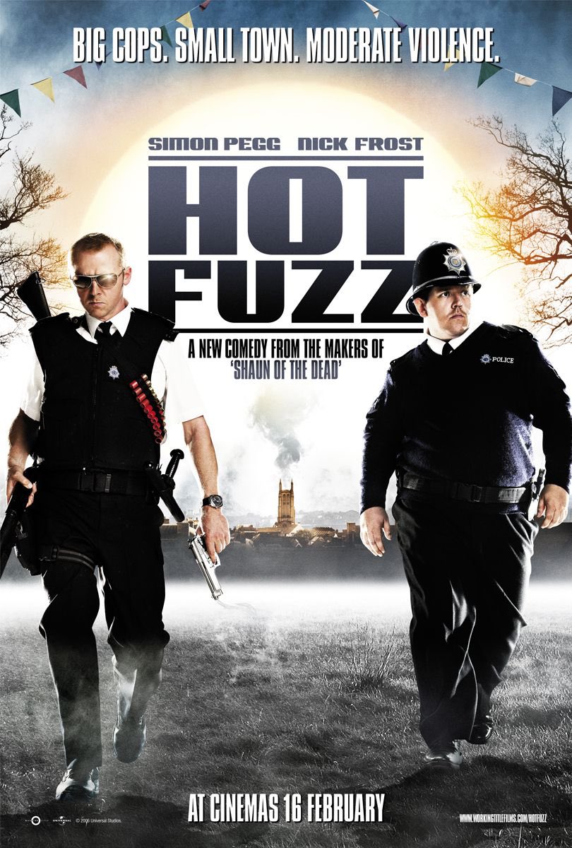 UJStrikesBack's tweet photo. Happy 17th Anniversary to Hot Fuzz! 🥳🎉

#HotFuzz #NickFrost #OliviaColman #PaddyConsidine #RafeSpall #TimothyDalton #BillieWhitelaw #JimBroadbent #MartinFreeman #SteveCoogan #CateBlanchett #PeterJackson #BillNighy #JessHall #MarcusRowland #ChrisDickens #TimBevan #EricFellner https://t.co/LnqvnlMM4v