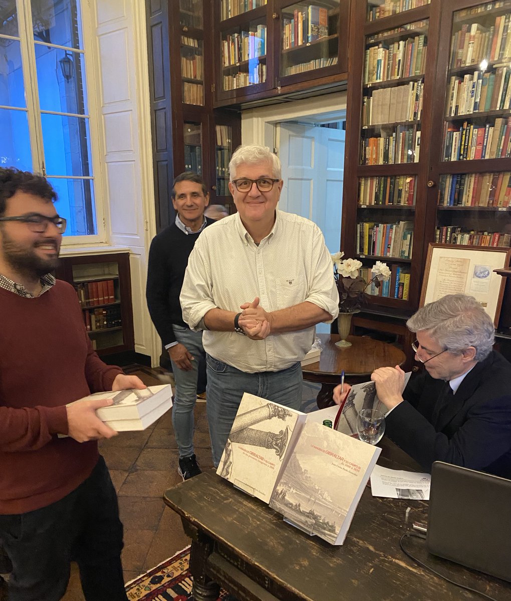 Thanks to everybody who braved the weather yesterday and to Juan Carlos for treating us to such an interesting presentation. A thoroughly researched encyclopaedia of historic depictions of Gibraltar, available to consult in the library now!