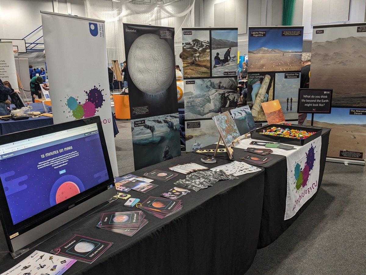 We are ready and waiting @FestOfTomorrow in the Space for the Future Zone Look forward to seeing those at #FestivalofTomorrow soon! @OU_STEM @OU_EEE @OU_SPS