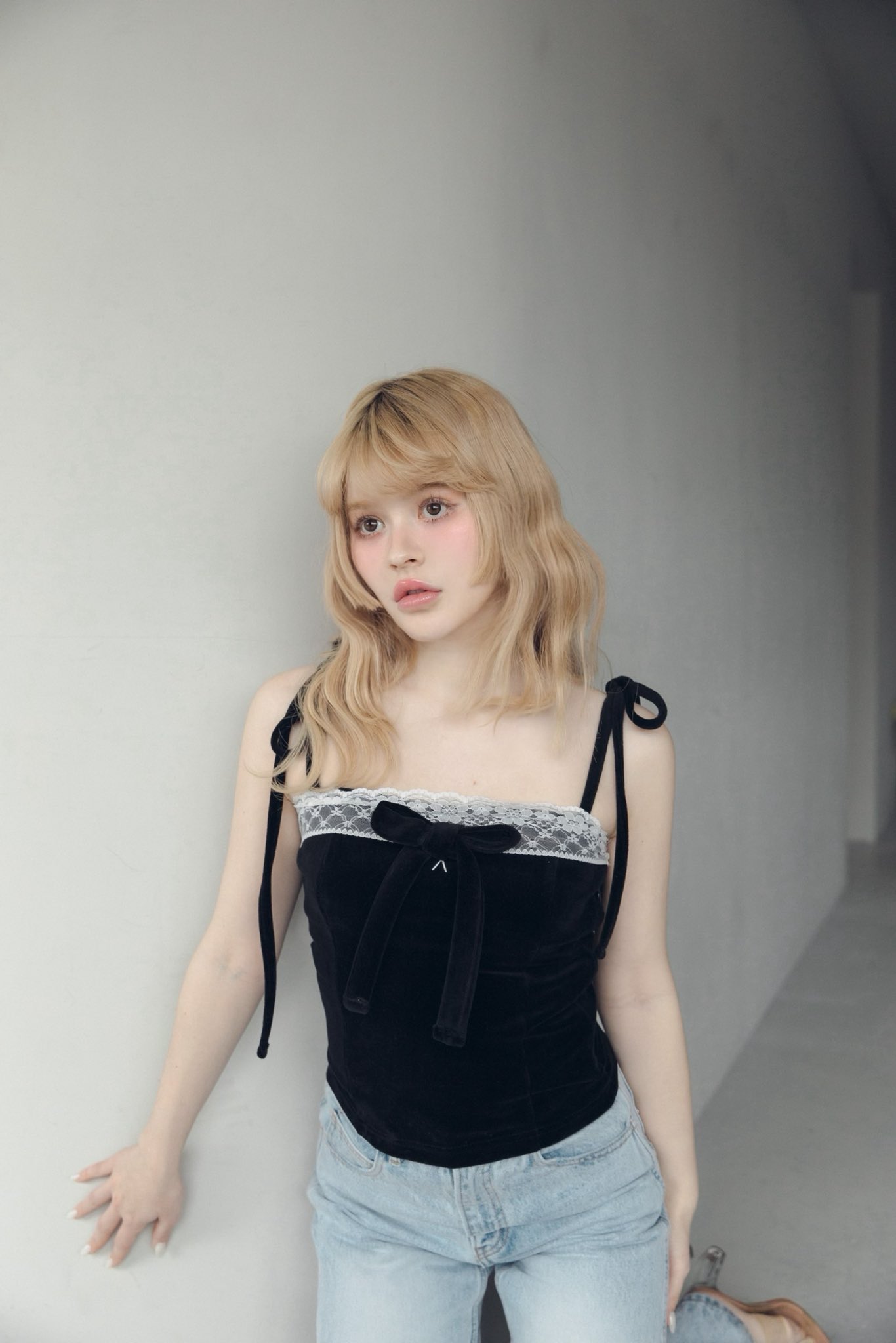 Jemma ribbon camisole｜キャミソール