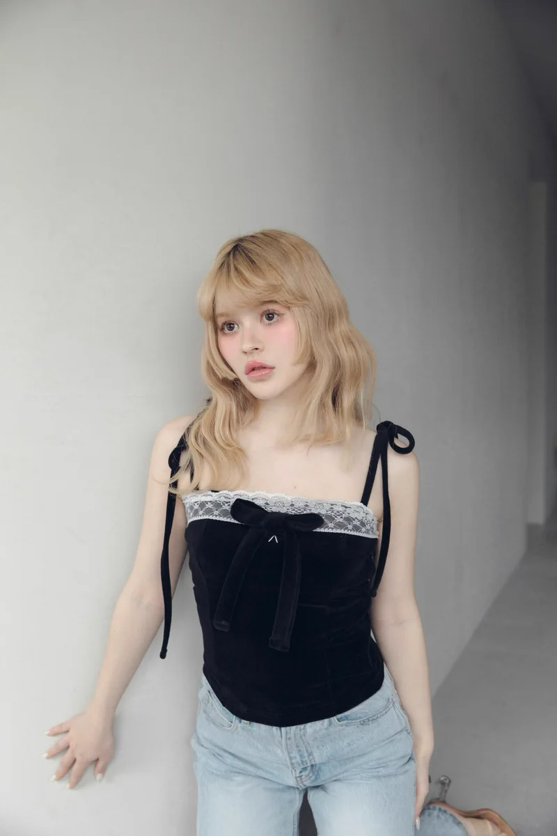トップス andmary Jemma ribbon camisole AM1314 andmary on X: 