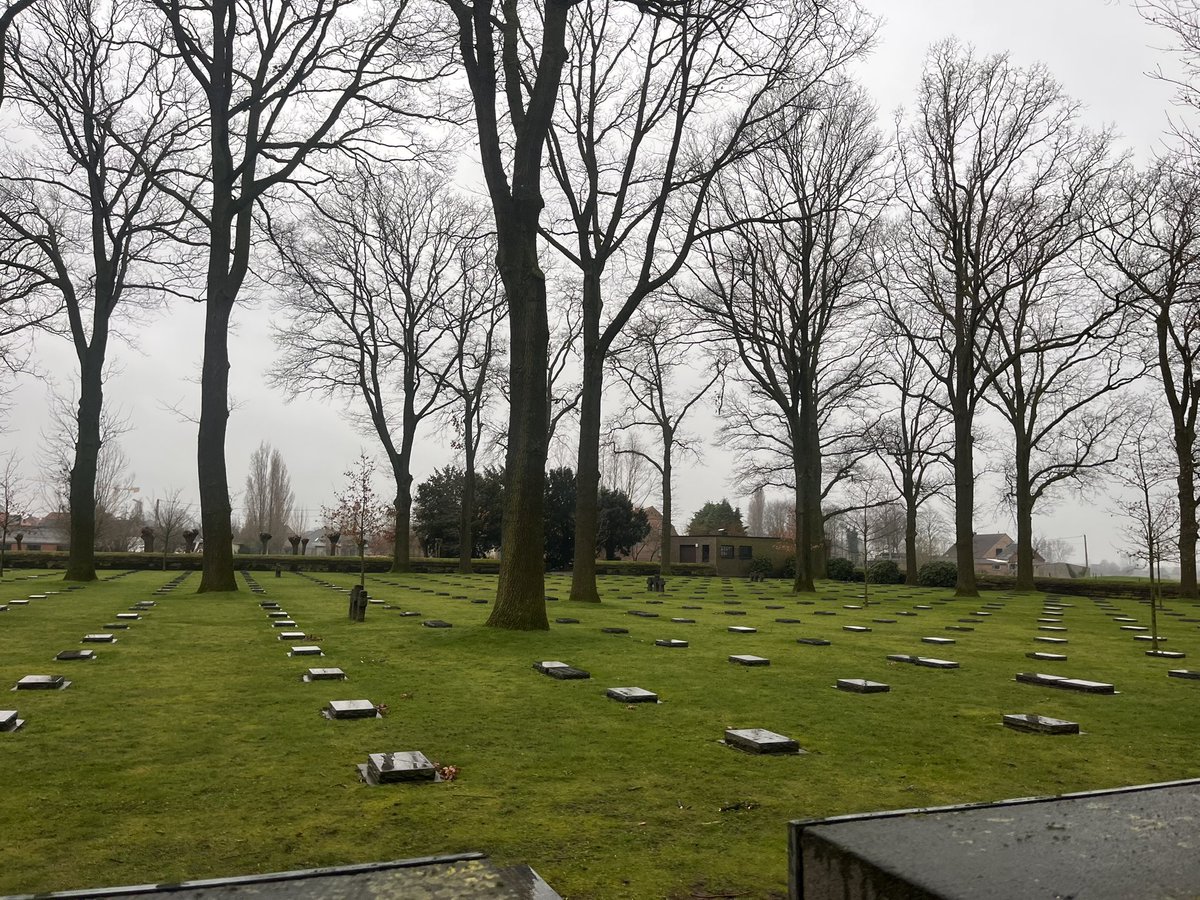 Day 3 - Stop No. 2 - Langemark German Cemetery #MalbankBelgium2024🇧🇪