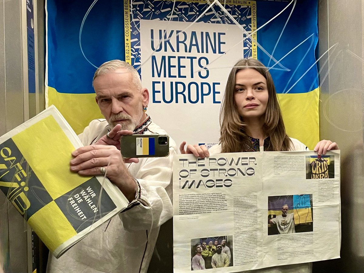 wilde_frank's tweet photo. #UkraineIsDignity #UkraineIsUnity #UkraineIsVictory #UkraineIsLove #FreedomMustWin #WirWählenDieFreiheit #KonradAdenauerStiftung #CafeKyiv 💙🙏🇺🇦🇪🇺🇩🇪🙏💛 Cafe Kyiv, 19.02.2024, Colosseum, Gleimstraße 31, 10437 Berlin
https://t.co/3pBjarJhav Meet us @cafekyiv_berlin https://t.co/XFFfMHPJb2