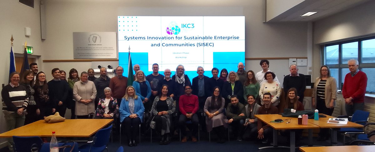 IKC3 are running a pilot community based education project with @LaoiseCouncil. We've co-created a programme to provide skills &amp; knowledge needed to work on project ideas to help decarbonise the Midlands. If you're interested in a future programme contact ikc3.ie