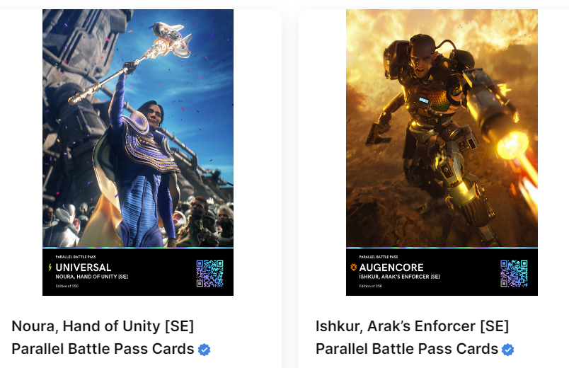 What's better than snagging an airdrop of a Special Edition Battle Pass in <a href="/ParallelTCG/">Parallel</a>? How about getting two? Feeling incredibly fortunate! 🎉 

#TCG #CryptoGames