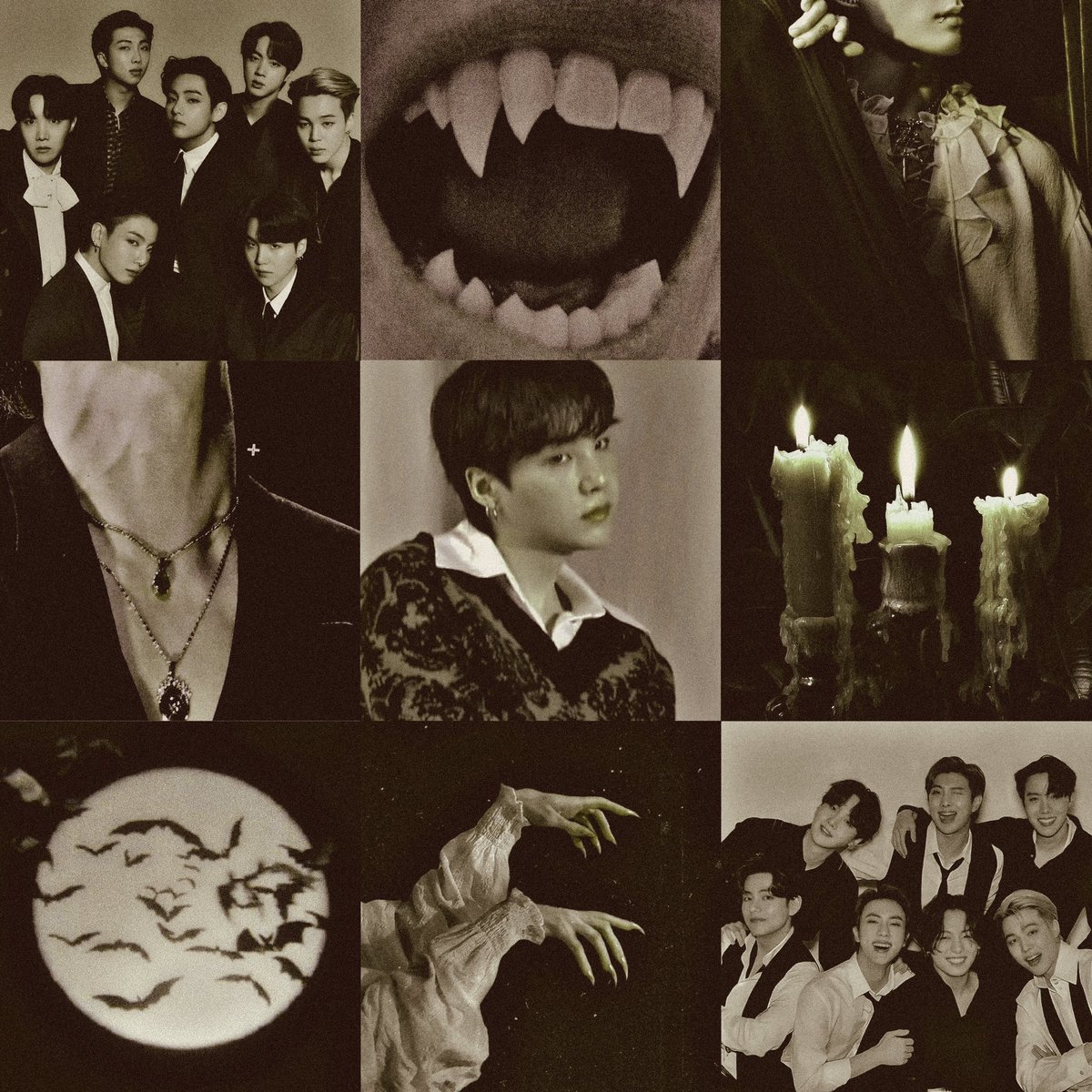 ot7 #btsau where the bangtan coven has been around for centuries, solidified as 6 members for almost all of that time, until they start to gain sudden interest in human yg— before the coven can make a move, yg mysteriously disappears, only to return years later as a fledgling