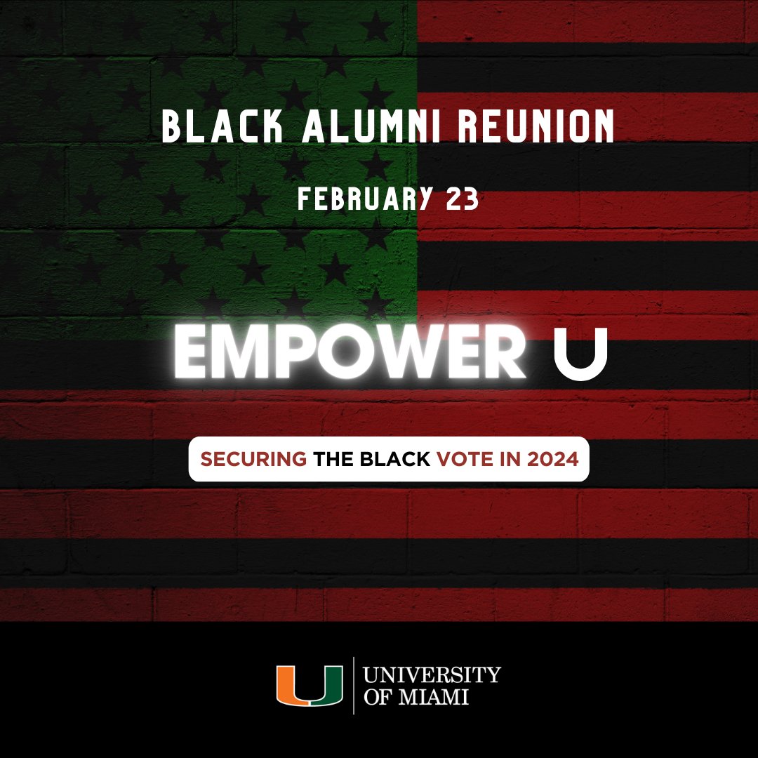 Celebrate Black History Month with us on February 23 at 11 a.m. EDT during the Black Alumni Society Reunion! @umblackalumni will join UMTV’s “The Culture” podcast for a virtual conversation. RSVP Today ➡️ bit.ly/3OLzGJp