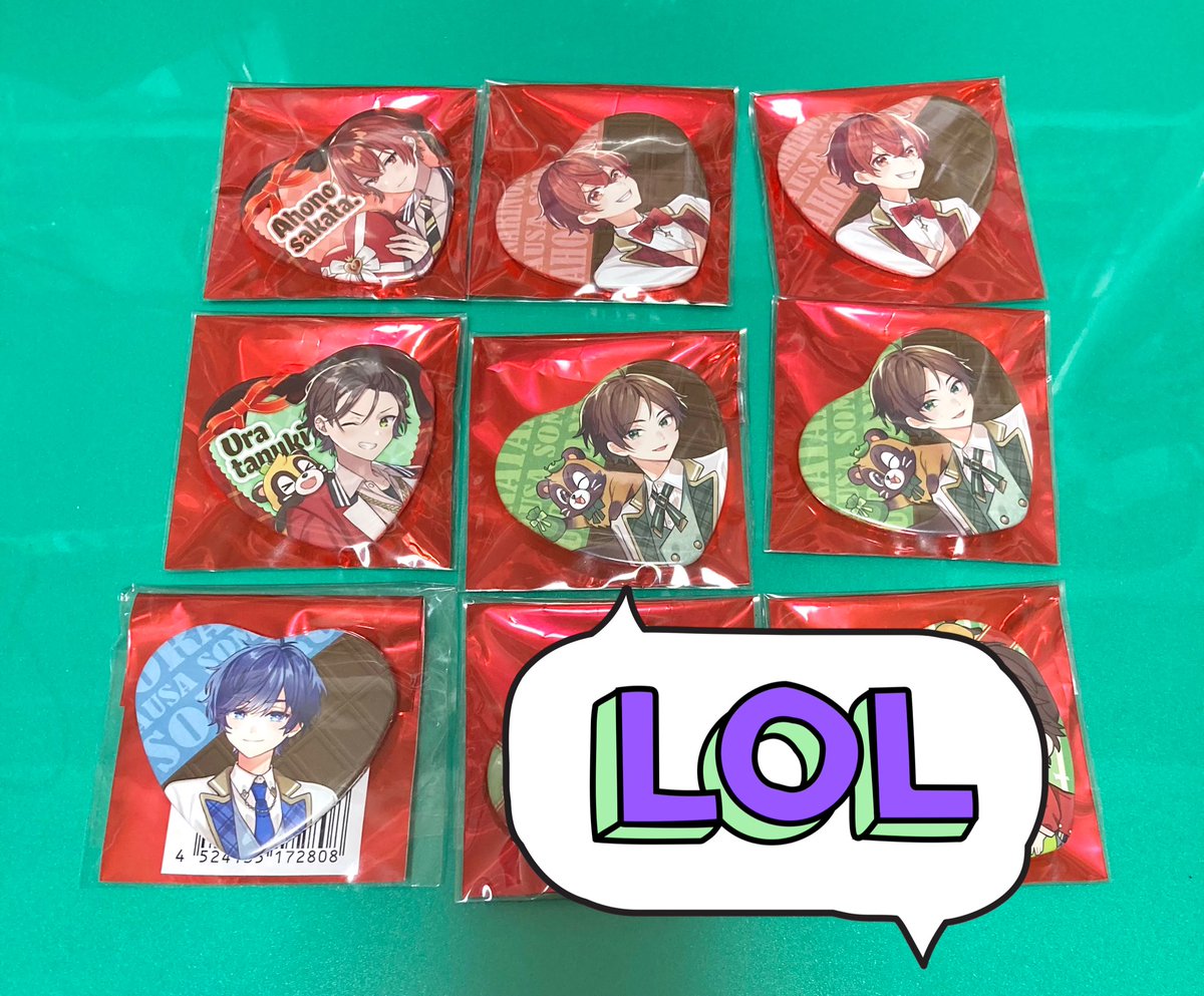 そらまふうらさか 缶バッジ 交換

求：🤍タキシード

譲：画像参照
❤️メイン1、タキシード2
💚メイン1、タキシード2💙タキシード1

17.18で現地手渡しでのお取引です

お気軽にお声掛けください🙇