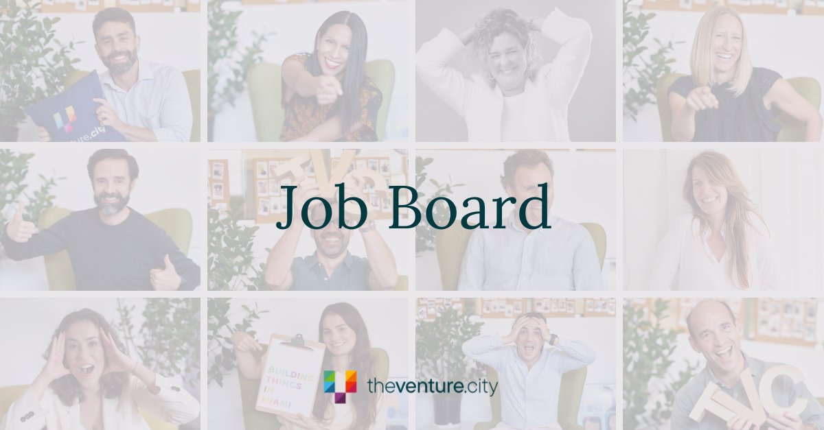 Want to be a part of applying #GenAI to #healthcare, or helping doctors be more efficient, or even making cross-border trading more efficient?

Here are some awesome #jobopportunities at some of our portcos (including one here at <a href="/TheVentureCity/">TheVentureCity</a>!)

👉bit.ly/48eSiYM