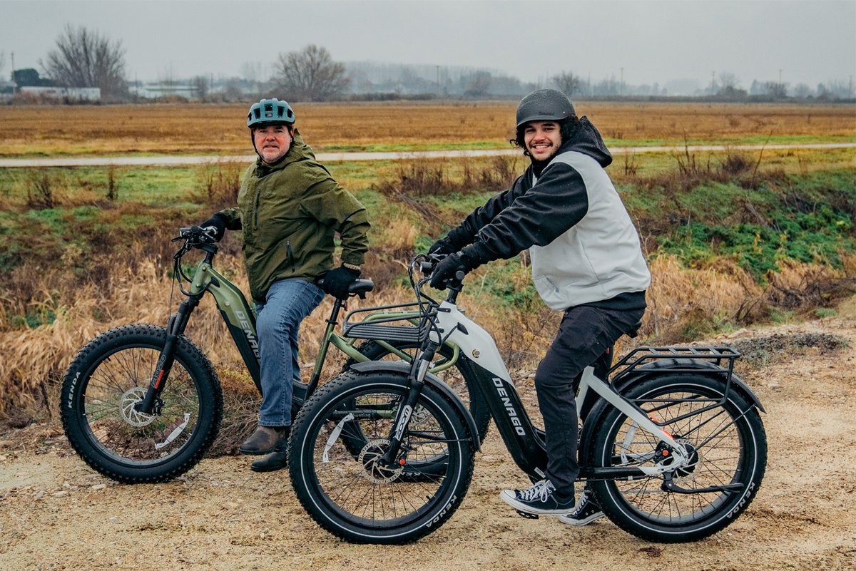 🚴‍♂️Life's journey, much like cycling, is about feeling the wind, overcoming challenges, and savoring the small joys shared with companions along the way#Denago #denagoebikes #electricbikes #fattireebike #RuralRide #ElectricBikeAdventure #CountrysideJoy #CycleJourney