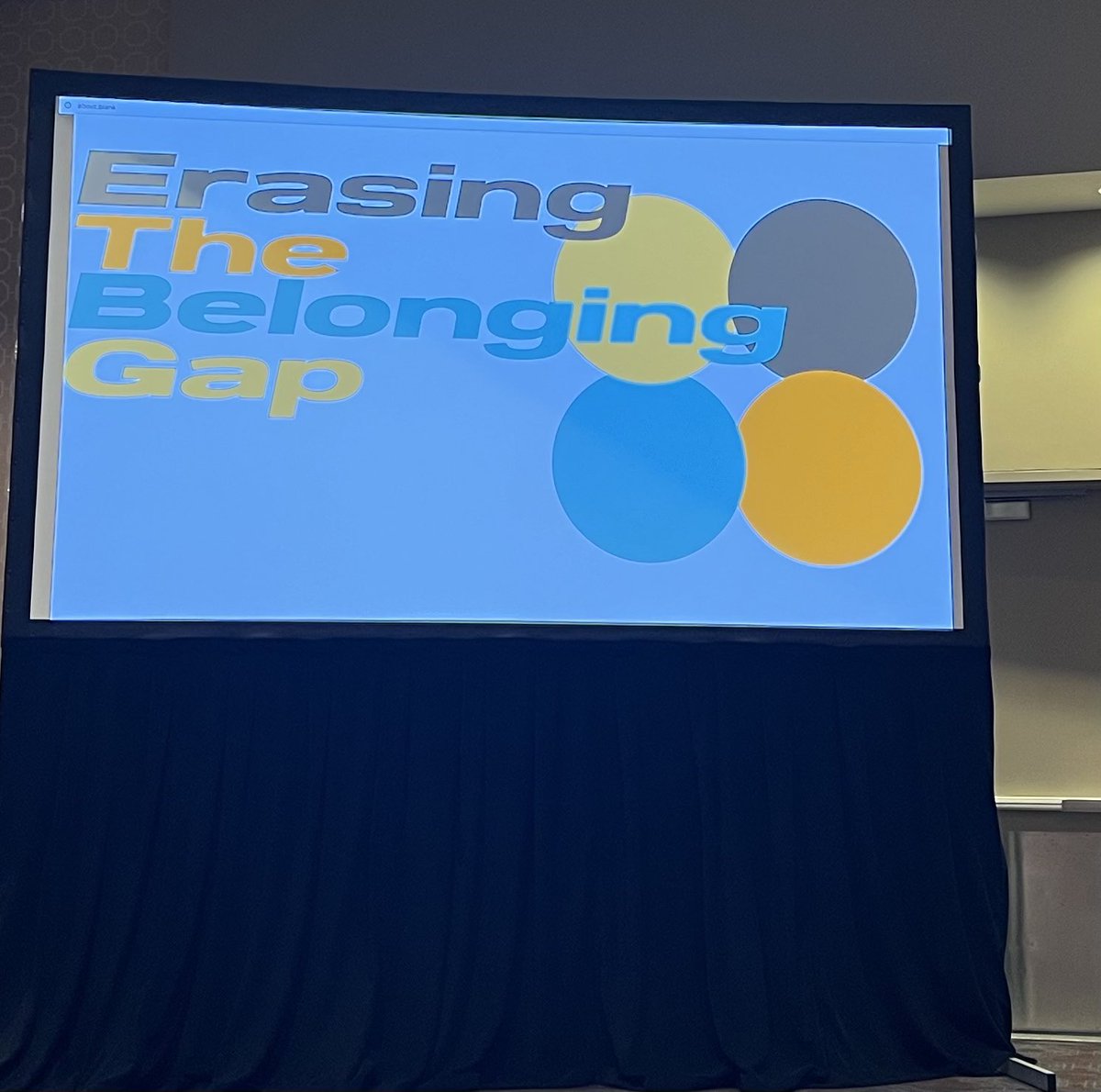 Waiting for <a href="/GIV_Elmore/">Gaelin Elmore</a>
#prevention #belonging
“This workshop will focus on strategies, success stories, &amp; suggestions to help your school be a place where belonging needs are met, and students can thrive, regardless of what might happen at home or in their community.”