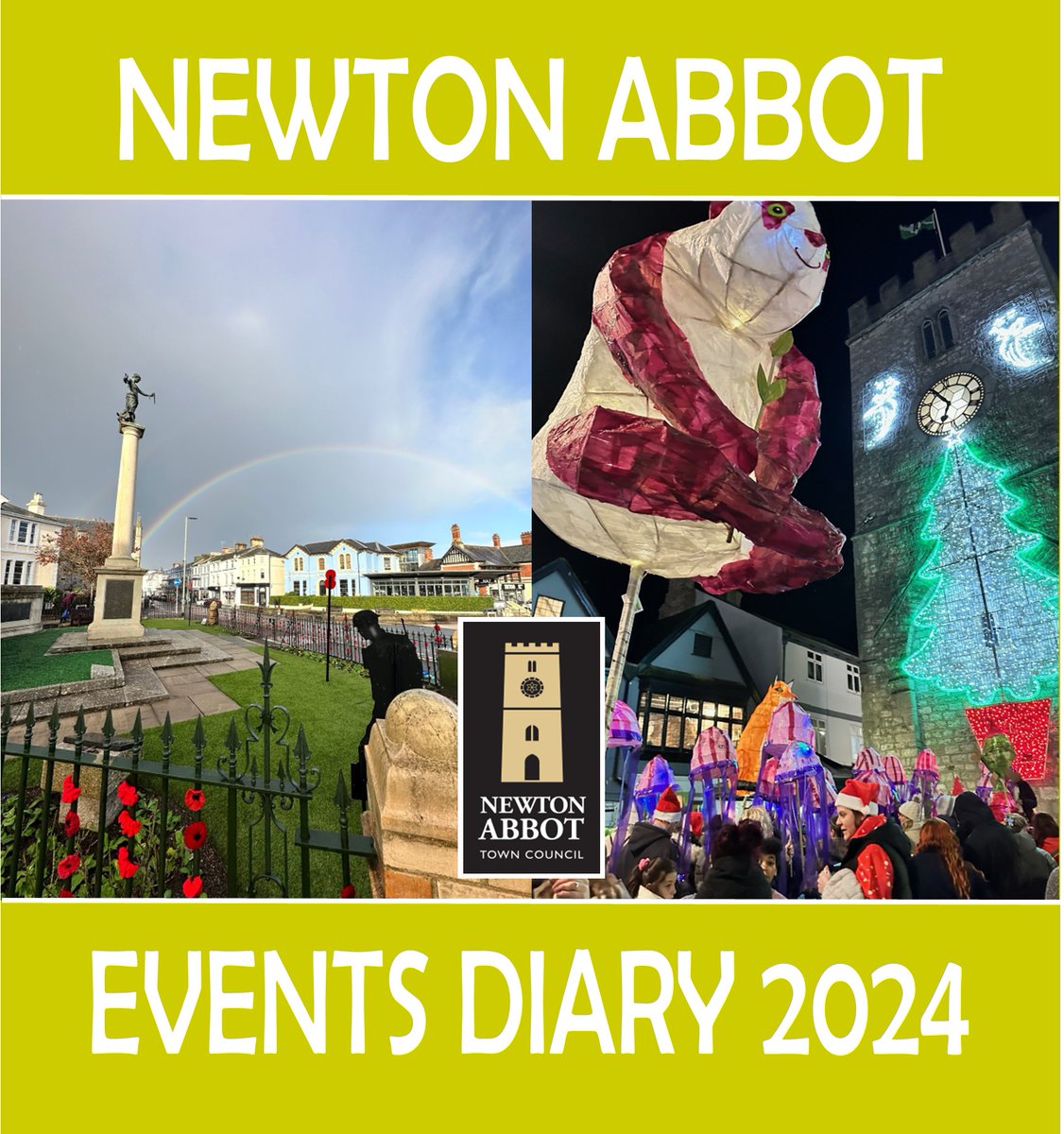 The 2024 Newton Abbot Town Council Events Diary is now available to pick up from Newton’s Place. An online copy can also be found on our website, please follow the link below: newtonabbot-tc.gov.uk/wp-content/upl… We hope to see you at our events this year 🙂 #NewtonAbbot #Events