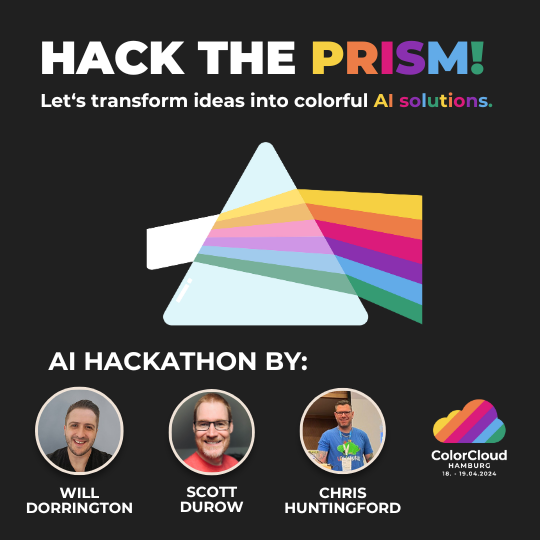 @matzzt @Ginger365Guy @ThatPlatformGuy We love a good hackathon! ❤️ And having @WilliamDorringt @ScottDurow @ThatPlatformGuy organize one!? Do not miss it! 🌈