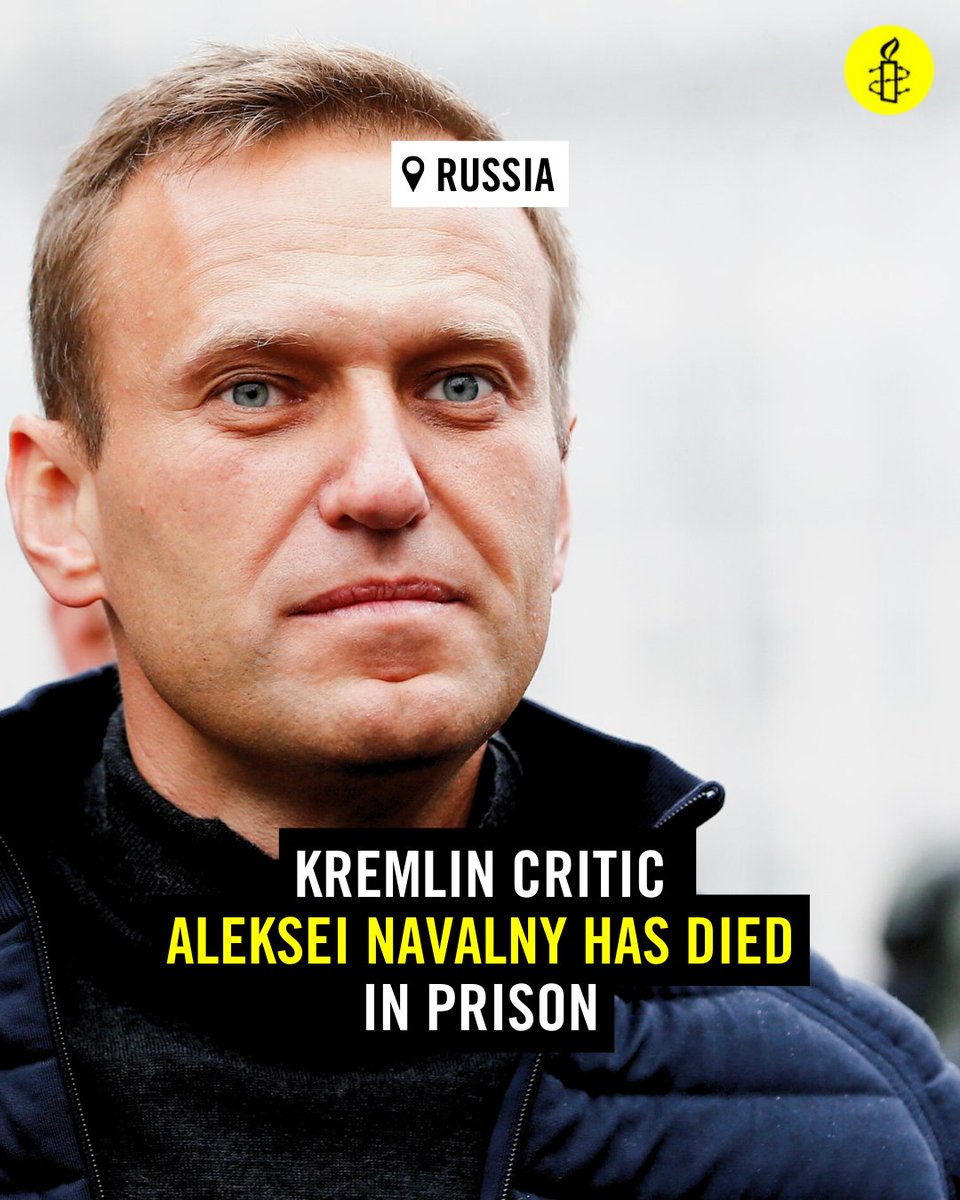 Aleksei Navalny has died in a remote Russian prison colony, near the Arctic Circle. The authorities claim he lost consciousness after a walk.