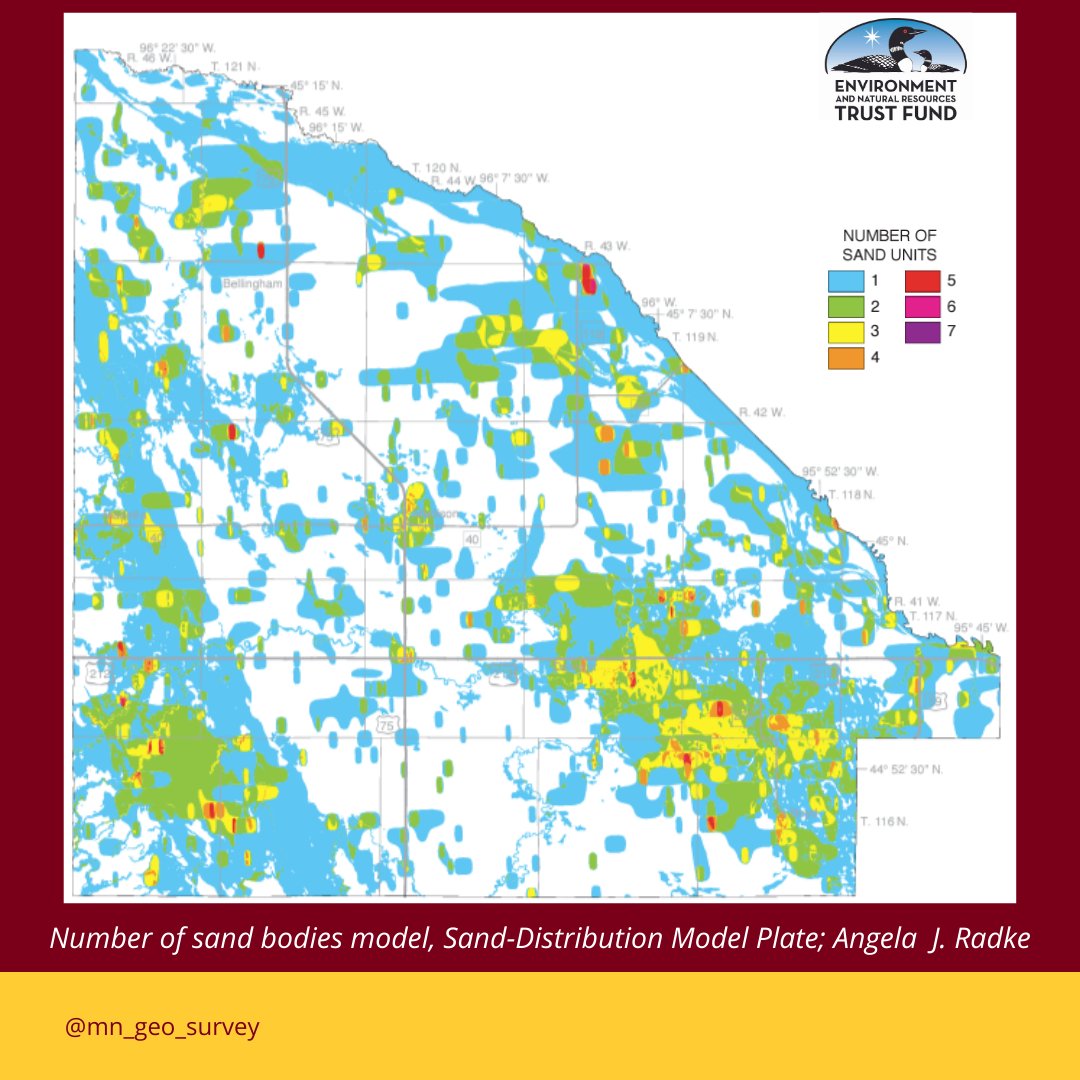 Make sure you check out the brand new, Part A County Geologic Atlas of Lac qui Parle County! All plates for this recently published CGA are available to download on the #UMN Digital Conservancy: hdl.handle.net/11299/259107 Funding provided by @mnenrtf