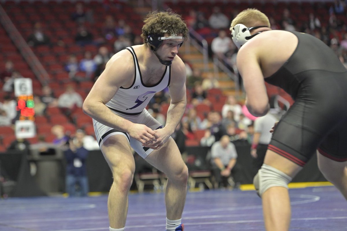 Let’s go Vincenzo!! Keep climbing the podium kid. Your <a href="/ICBoltWrestling/">Liberty Boys Wrestling</a> family is cheering loud and proud for you!!💜⚡️🖤💪🏼 
Photo:<a href="/amseats79/">Amber Seaton</a>