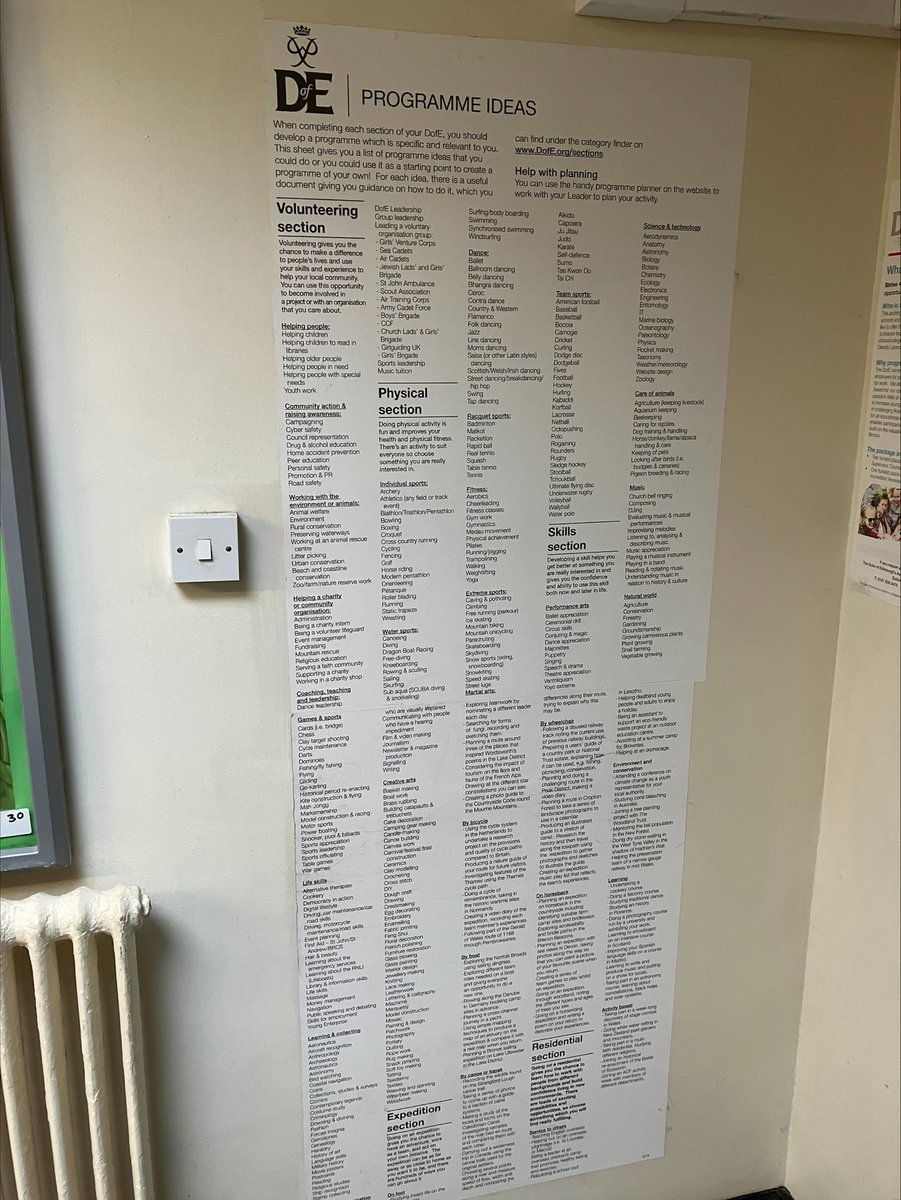 Great DofE licence review meeting this week <a href="/aylshamhigh/">Aylsham High</a> where the Award is brilliantly well run with a focus on the young people. The young leaders and DofE captains work with the staff to create an amazing team.👏🌟 <a href="/DofE/">The Duke of Edinburgh’s Award</a> <a href="/DofE_AHS/">Aylsham High DofE</a>