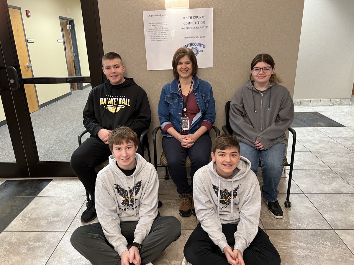 MathCounts -Pettisville team.   Good luck