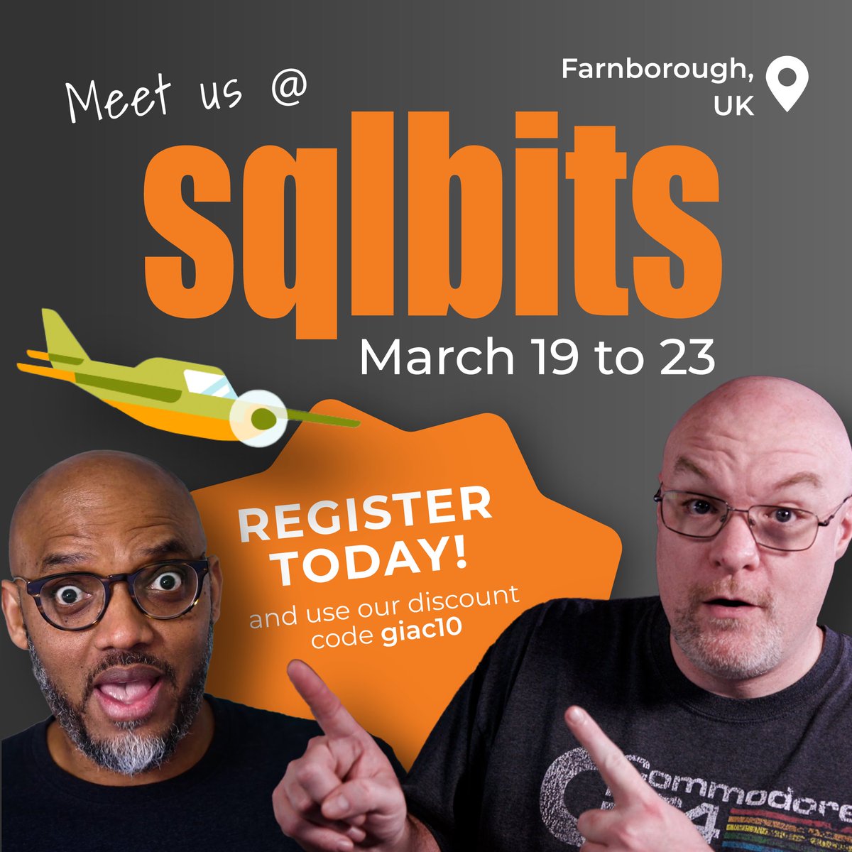 Be sure to register for #SQLBits 2024 and get 10% off using code giac10! sqlbits.com #MicrosoftFabric #PowerBI #sqlfamily