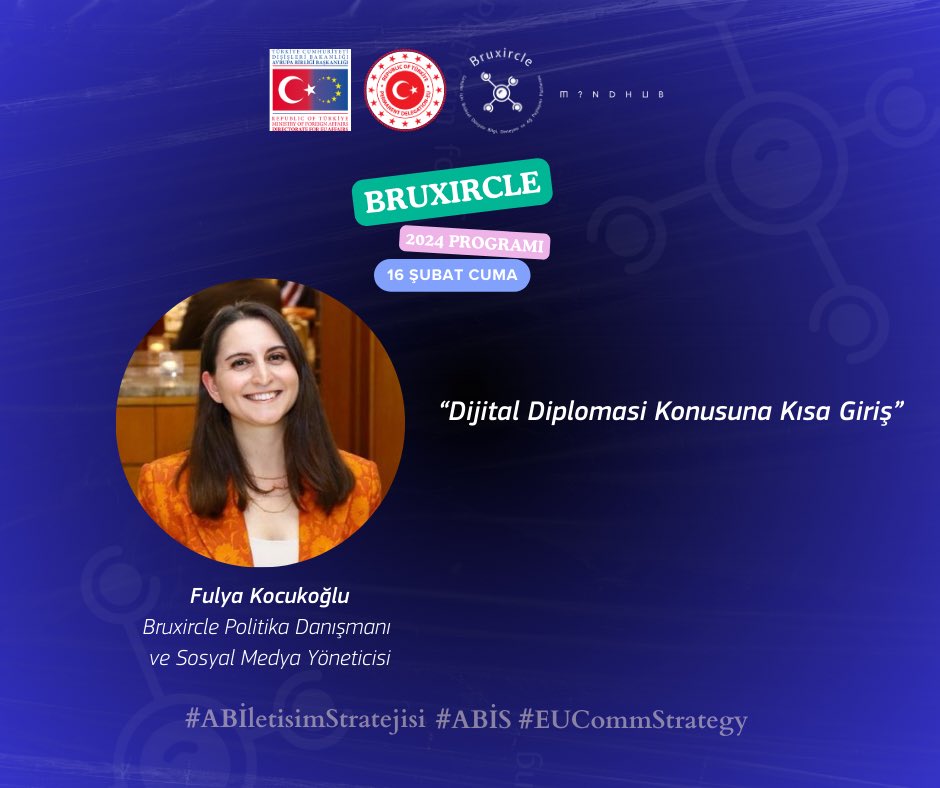 bruxircle's tweet photo. #Bruxircle 2024 Program ends its first week
🚀#ArtificialIntelligence
🫱🏻🫲🏼#DigitalDiplomacy
#Bruxircle2024Program is co-organised by @ABBaskanligi @TC_AVBIRDT @MindHub_Edu @bruxircle & is supported within the scope of #EUCommStrategy
@fulyakocuk
@profAndreaRenda
@tubisad_dernek https://t.co/aPXS5Xo2GS