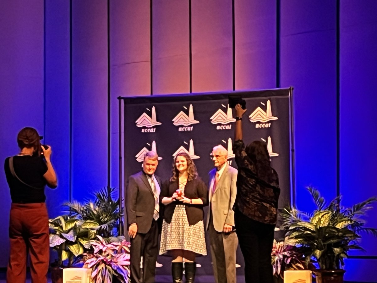 Congratulations to Cassidy Upton. She was a state finalist for the NCCAT BTOY. We are so proud of her. #allinBCPS #ignitelearningbcps