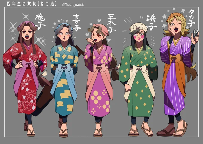 四年生の女装(ねつ造) 
