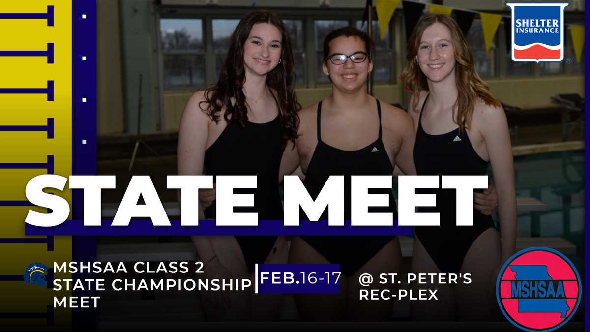athletics_cps's tweet photo. Battle, Hickman, and Rock Bridge Girls Swim &amp; Dive compete in the MSHSAA Class 2 State Championship Meet this weekend!  Swim prelims start this afternoon in St. Peter’s!  Go Spartans, Kewpies, and Bruins! https://t.co/4jPfDUav2V