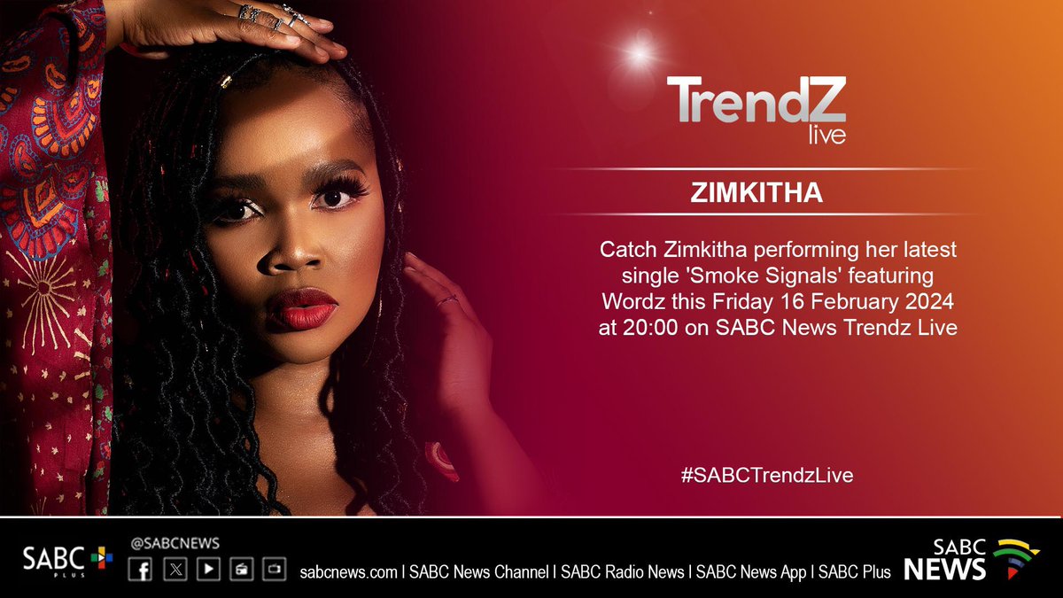 TrendzOnSABC's tweet image. [COMING UP] @ZimkithaEnigma and @WordzThaPrince will be on the @SABCNews Trendz Live stage at 8PM tonight, you don’t want to miss it! 

#SABCNews #LoveMonth #SmokeSignals