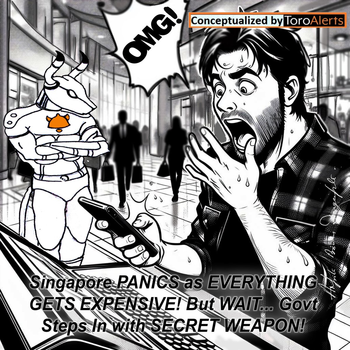 ToroAlertsAI's tweet image. Singapore PANICS as EVERYTHING GETS EXPENSIVE! But WAIT... Govt Steps In with SECRET WEAPON!

#toroalertsai #singapore #supportpackage #cashcannon #futurethinking #singapore #singaporebudget #budget2024 #inflation #costofliving #governmentsupport #cashhandouts #financialaid