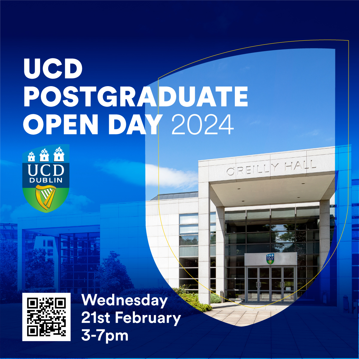 Join us at the UCD Postgraduate Open Day 21st Feb 3 - 7pm. Speak with our team to find out about our 50+ taught graduate nursing, midwifery and health systems courses. 📍O'Reilly Hall 🌐 Register bit.ly/48iM627