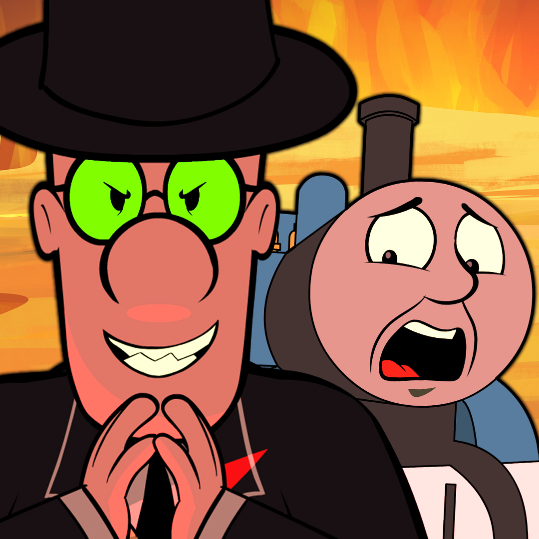 Our latest toon, Man vs Train 4, has gone live on
@mashed! Watch it now on the Mashed YouTube channel.

#thomasthetankengine #thomasthetrain #thomasandfriends #postmanpat #animation