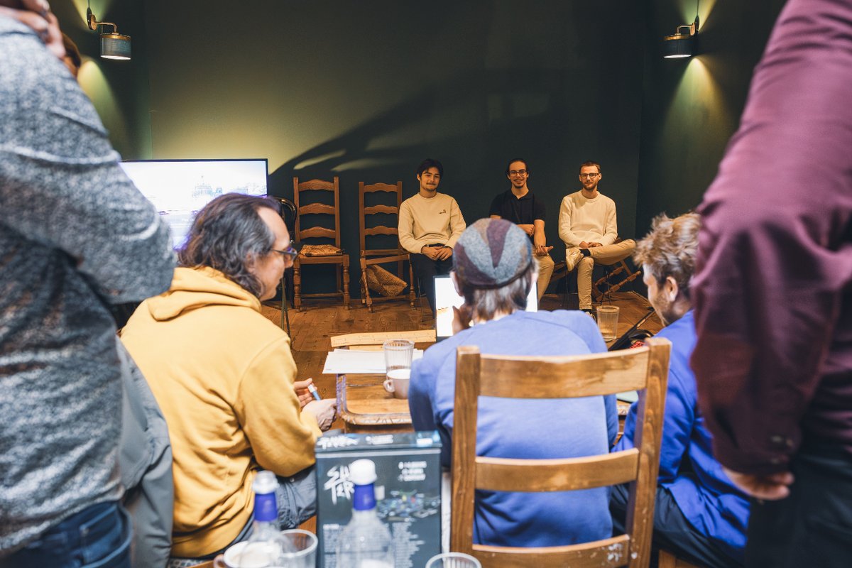 LaHordeTech's tweet photo. 🎮 Présentation de « Goldfield’s Carrier » créé par le groupe de Xavier, Erwan, Alexis, Cedric, Robin, Karl, Doryan, Maxence, Mathieu et Dorian. Merci au jury composé par Paul, Maxime, Guillaume D et Vincent. 🎲
#gamedev #bordeaux #jeuxvidéo #lahorde #devschool #programmation https://t.co/Y5EcCscxKo