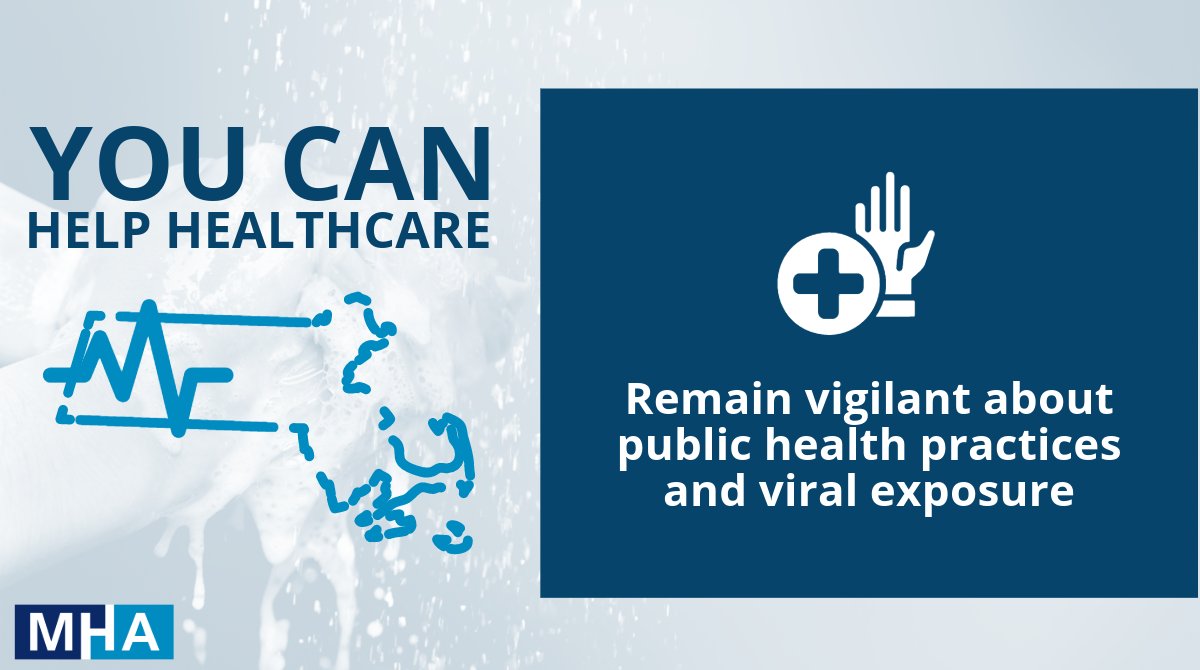 MAHealthHosp's tweet image. In the midst of increased capacity concerns, it's important to stay vigilant about potential COVID-19 or flu-like symptoms and exposure.

This is one of the many ways you can help our healthcare providers!