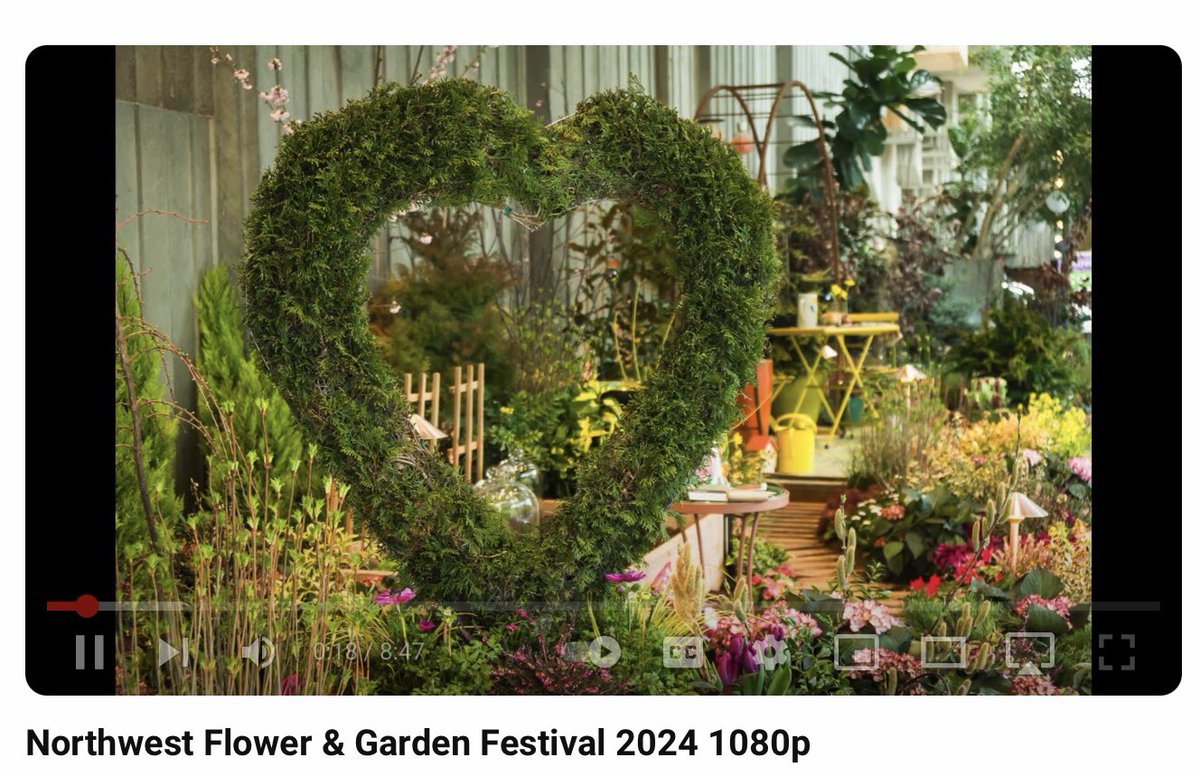 Northwest Flower & Garden Festival 2024-Eighteen delightful and inspirational display gardens from the 2024 Northwest Flower & Garden Festival in Seattle, Washington. youtu.be/G8PKUzuIsBk?si… via @YouTube