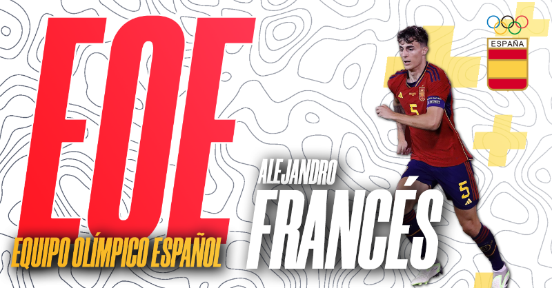 COE_es's tweet photo. 😊 ¡Llega una nueva entrega del #EOE! 

⚽ @alejafranto, jugador de la @SEFutbol Sub21 y del @RealZaragoza, habla de sus inicios, de sus virtudes, del gran nivel de la Selección...y de sus sueños olímpicos 🌟

¡Dentro vídeo! 👇