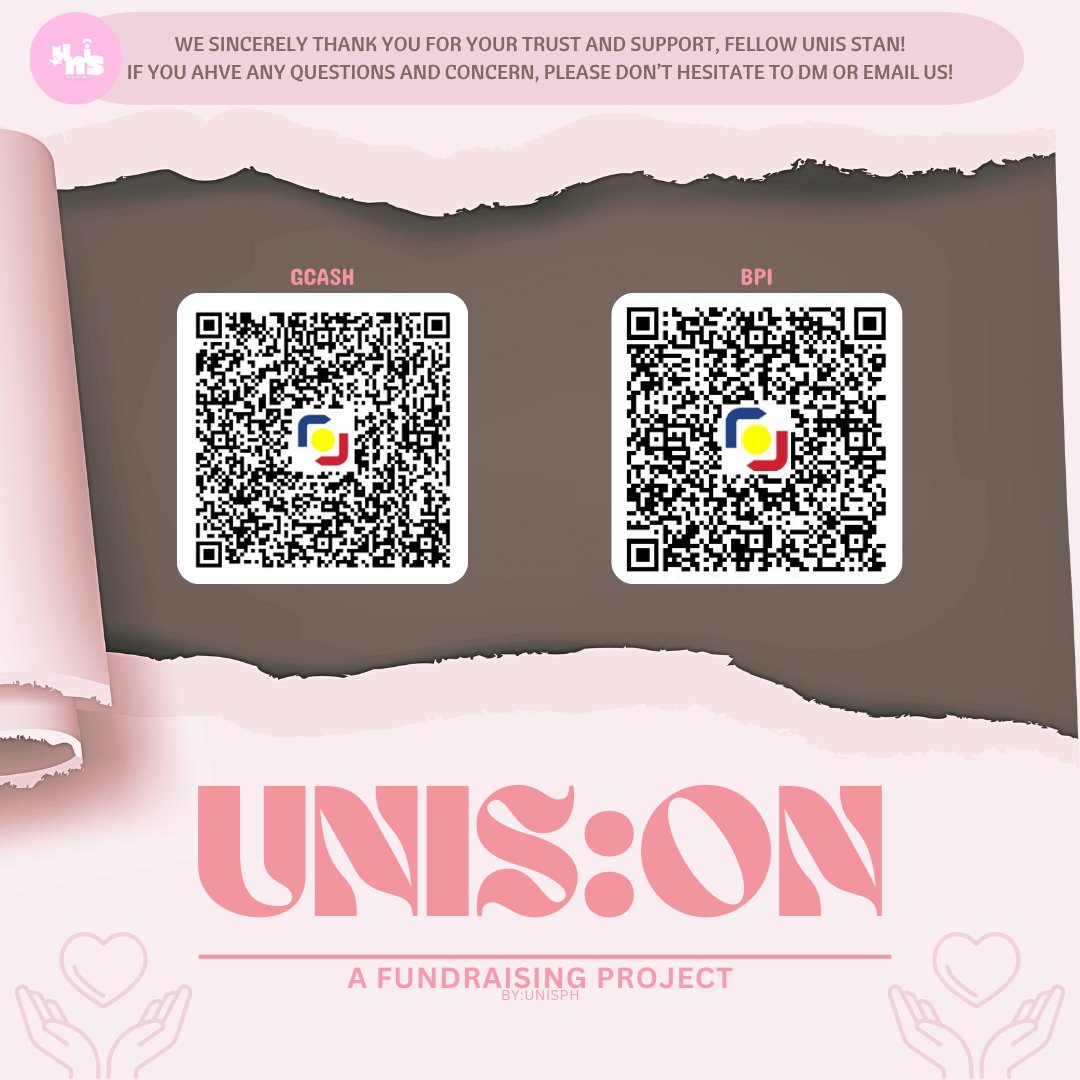 unisphilippines's tweet photo. 🌟D-DAY!🌟 

Join UNIS:ON, our donation drive paving the way for UNIS' March debut!💖 Contribute P17 to light up the journey, supporting promotions, streaming, and voting for our talented girls' dazzling projects. 

One Month With UNIS
#AMonthWithUN1S
#UNIS #유니스 #ユニス https://t.co/fykV6UyLJN