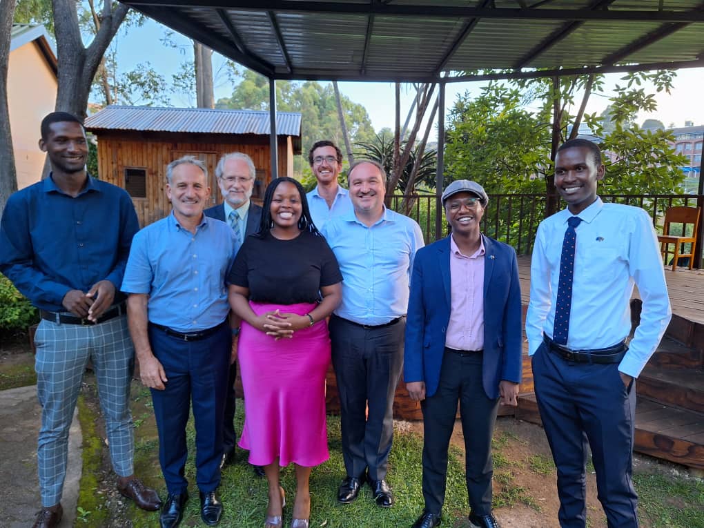 Allianceswazi's tweet photo. Alliance Française de Mbabane was delighted to receive the @francemozambique French Ambassador to Mozambique and Eswatini, Mr. Yann Pradeau, accompanied by Mr. Luc Speybrouck, consul, and Mr. Laurent Perez-Vidal, cultural counselor. https://t.co/e8N04AtUzp