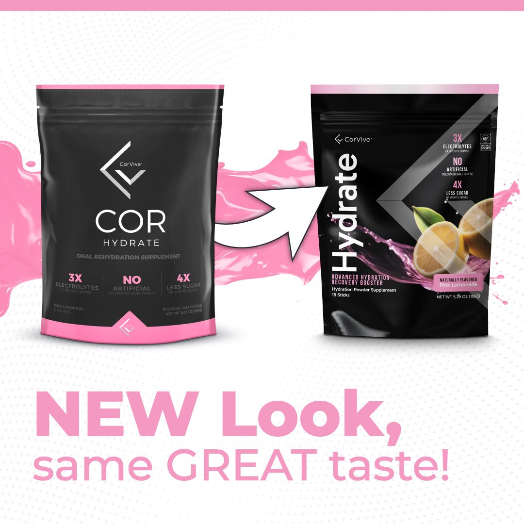 CorviveCorp's tweet image. Introducing the fresh new look of our Pink Lemonade Hydrate bag! 🍋✨ Same great taste, now with a vibrant new design. Stay hydrated in style with CorVive! #CorViveHydrate #NewLookSameTaste #HydrationUpgrade 

corvive.com/products/hydra…