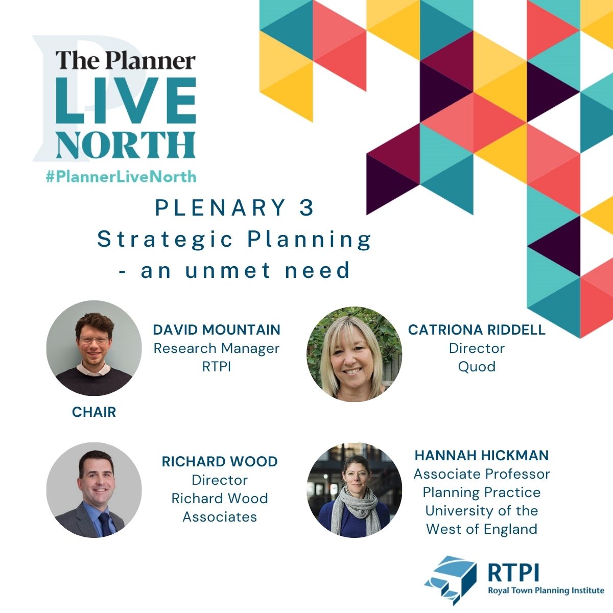 The RTPI has commissioned a consortium of researchers to study the status and potential of strategic planning in England. Hear from the leading researchers on their emerging findings. Don't miss this exclusive opportunity. Book now and receive a discount: rtpi.org.uk/events/2024/ma…