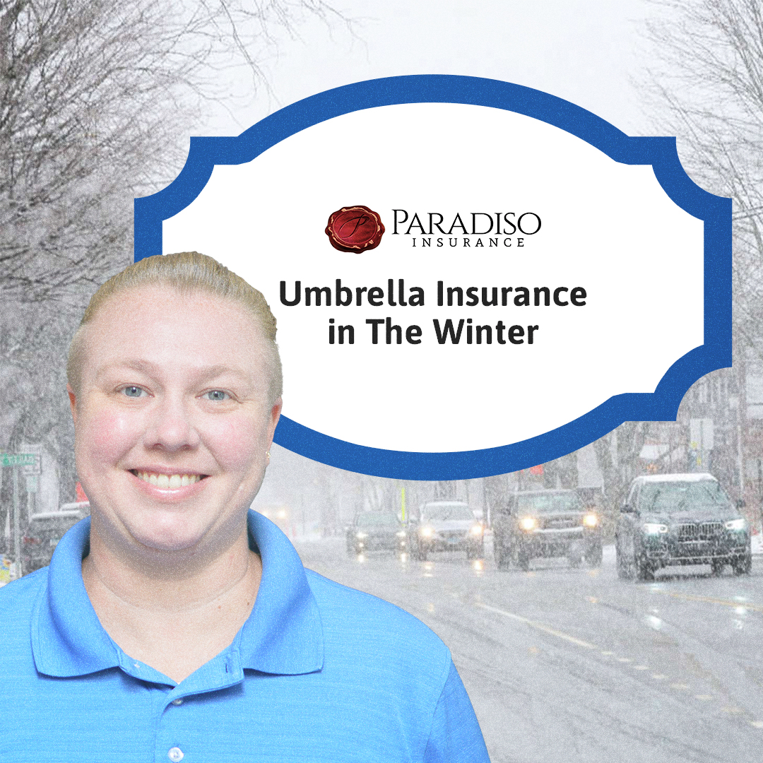 paradisoins's tweet image. While many people have insurance, winter is a great time to bring up the topic of umbrella insurance coverage. Read more: bit.ly/3kWjGrX

#ParadisoInsurance #umbrellainsurance #personalinsurance