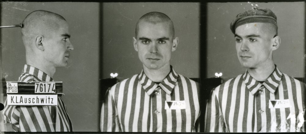 AuschwitzMuseum's tweet image. Two pictures of the same man - as a pre-war actor and as a prisoner of #Auschwitz from 19 November 1942 (no. 76174).

Witold Zacharewicz, a Polish film actor of the 1930s, was murdered in Auschwitz exactly 81 years ago today, on 16 February 1943. 

en.wikipedia.org/wiki/Witold_Za…
