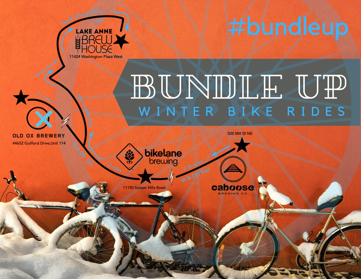 lakeannebrew's tweet photo. Love beer, bikes, and fresh air? #BundleUp and get outside! Arrive by bike at LABH, Caboose, Old Ox & Bike Lane, have a beer, get all 4 stamps, and pick at pint at your favorite! Pick up a card (or print this one)
.
#bundleupbikeride #bikesandbeer #localbeerisbetter #getoutthere https://t.co/NeQ3ecUr8k