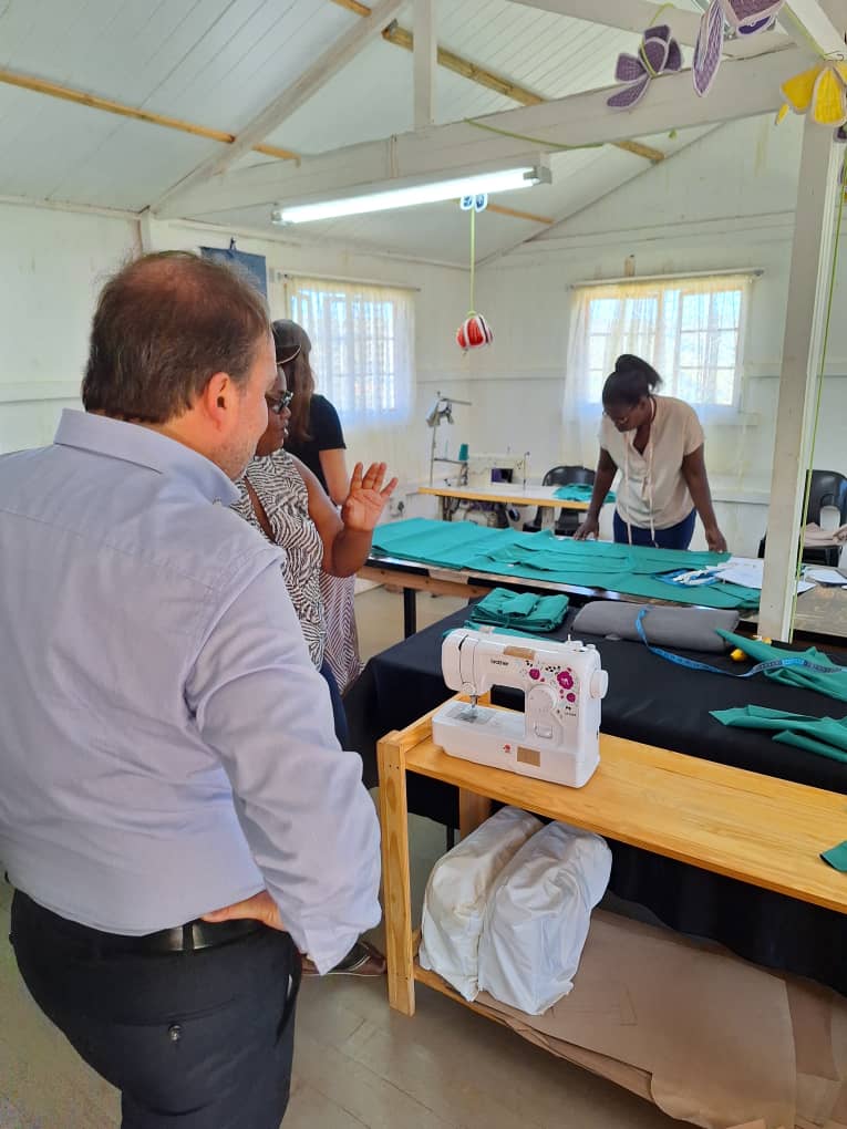 Allianceswazi's tweet photo. Alliance Française de Mbabane was delighted to receive the @francemozambique French Ambassador to Mozambique and Eswatini, Mr. Yann Pradeau, accompanied by Mr. Luc Speybrouck, consul, and Mr. Laurent Perez-Vidal, cultural counselor. https://t.co/e8N04AtUzp