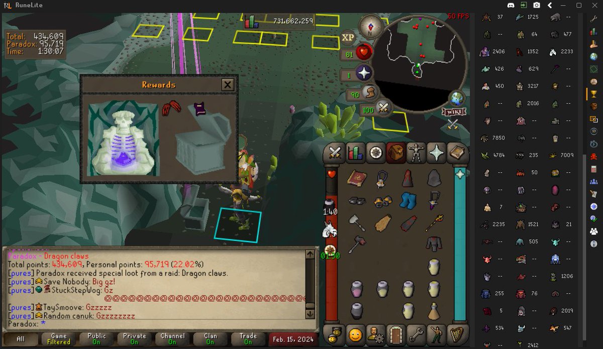 Nice pair of claws. Purp #57