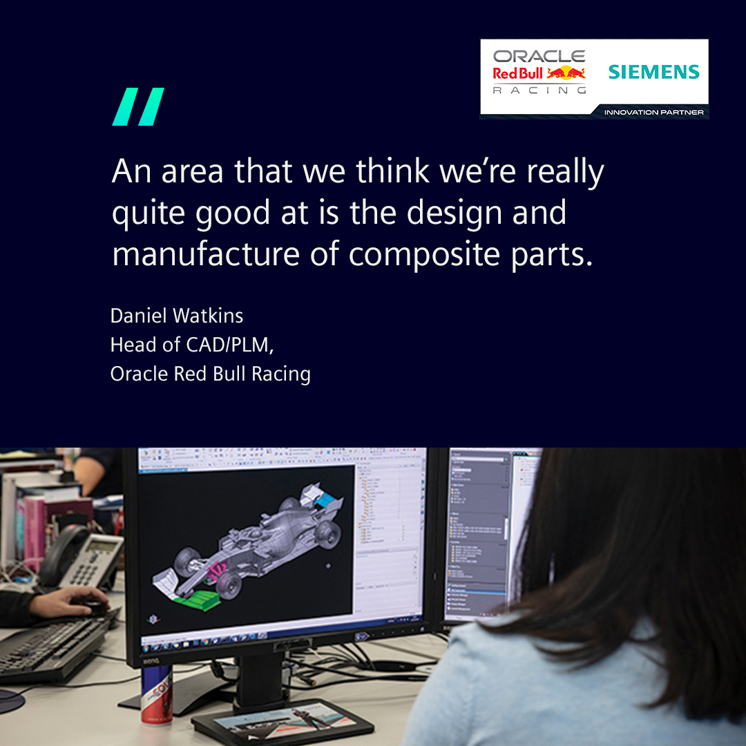 Spclzd_Solutnz's tweet image. Dan Watkins from Oracle Red Bull Racing joins the #NextGenerationDesign podcast to talk about designing with NX, using Fibersim for composite parts, and the importance of the digital twin throughout the entire car&apos;s process.

🏎️ sie.ag/6SrR6B

#NXMakesItReal